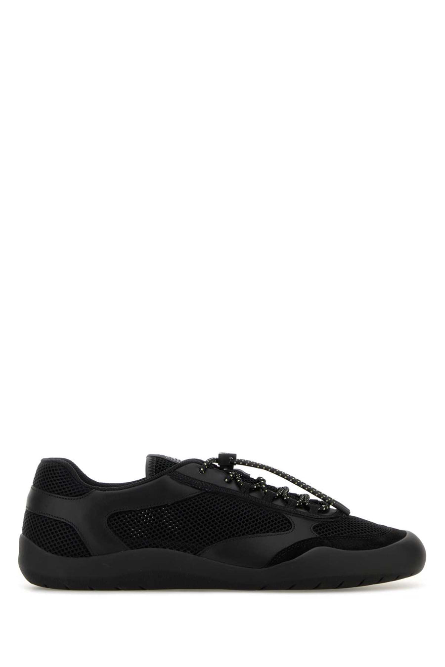 Prada Exterior: 100% Fabric sneaker in black