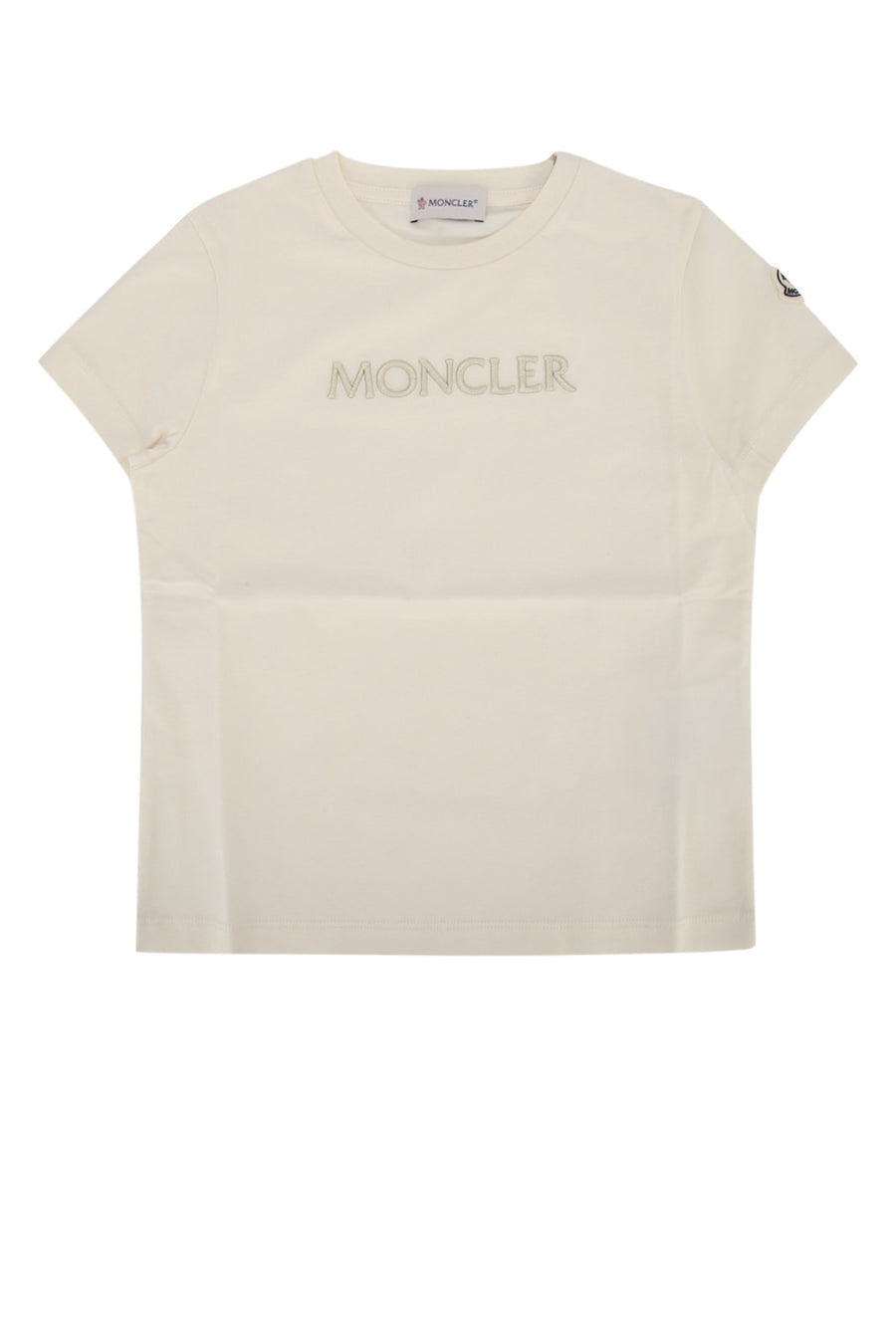 Moncler Jr t-shirt in beige