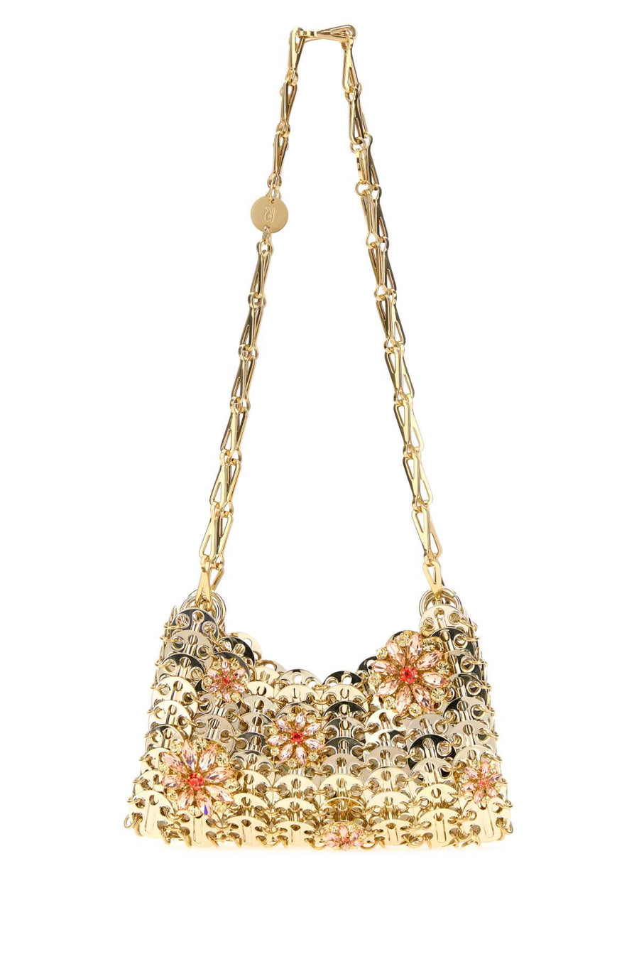 Rabanne 100% Metal shoulder bag in gold