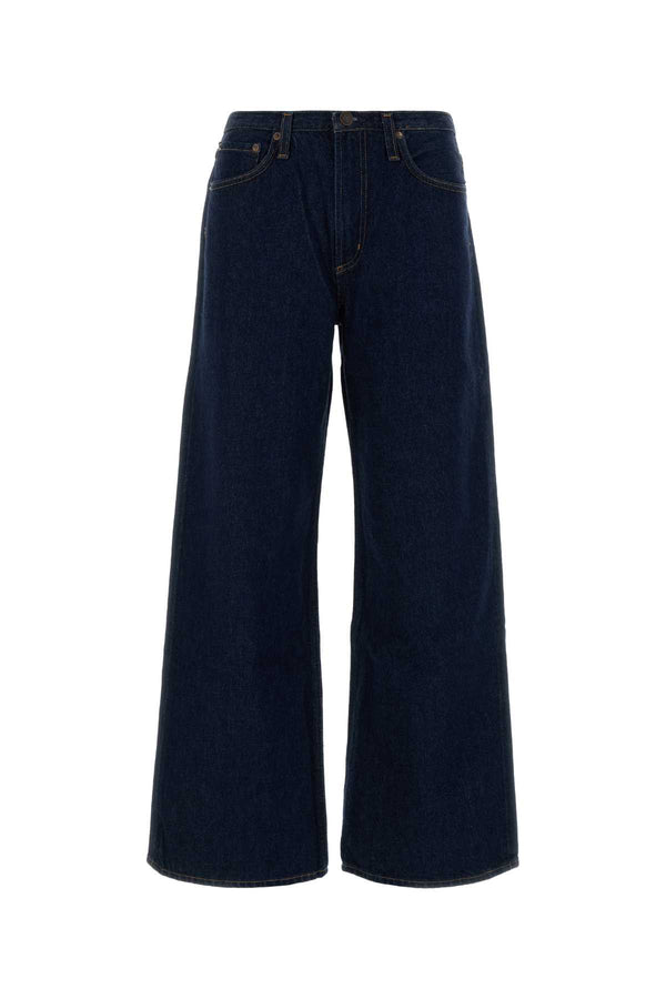 Agolde Jean 100% Regenerative Cotton jeans in navy