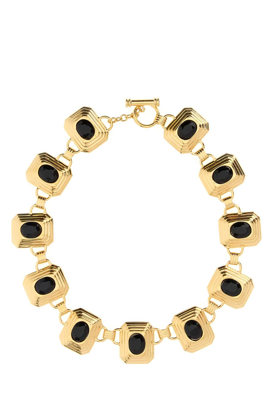 Gold Metal Necklace Blackgold Collane