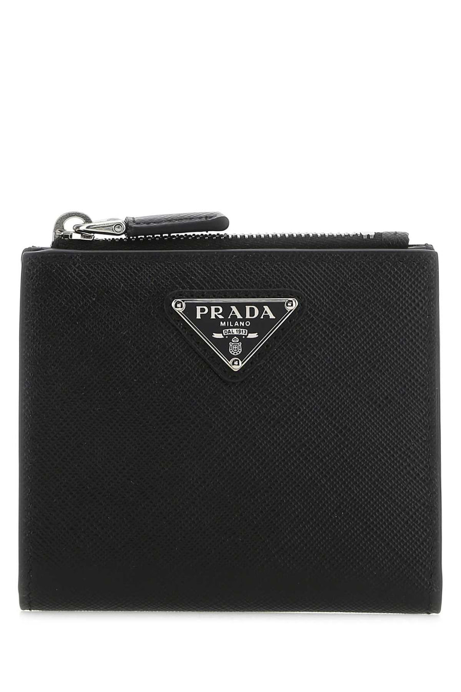Prada 100% Calfskin (Vitello) wallet in black