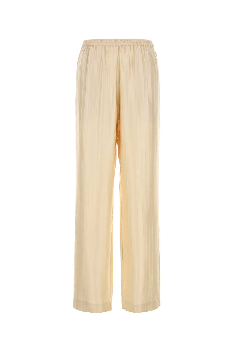Loulou De Saison Pants 54% Viscose 46% Silk trousers in beige