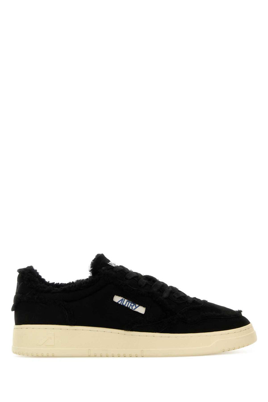 Autry Exterior: 100% Leather sneaker in black