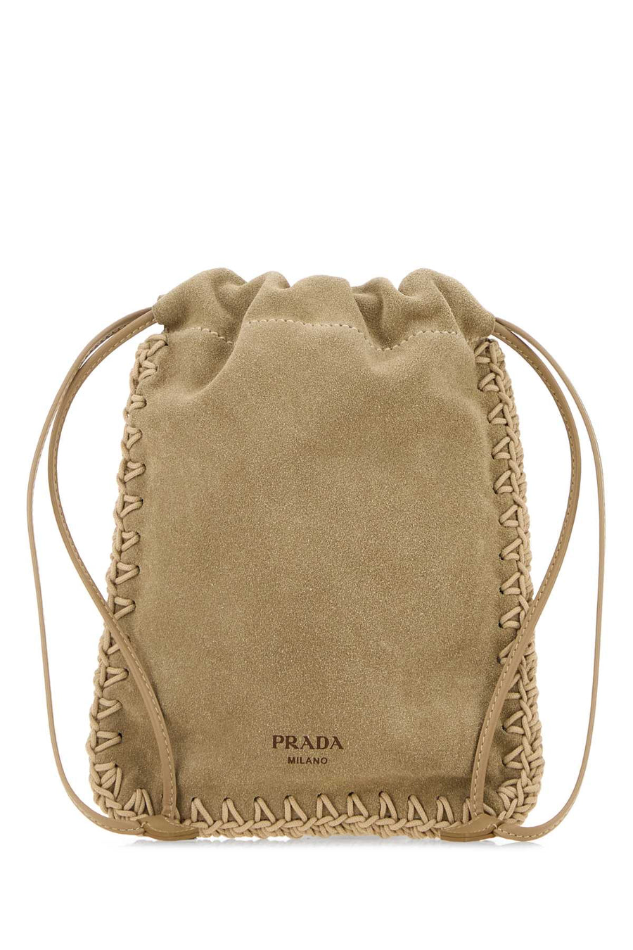Prada Cellulare Exterior: 100% Calf mini bag in beige