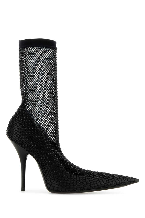Balenciaga Exterior: 100% Nappa leather boot in black