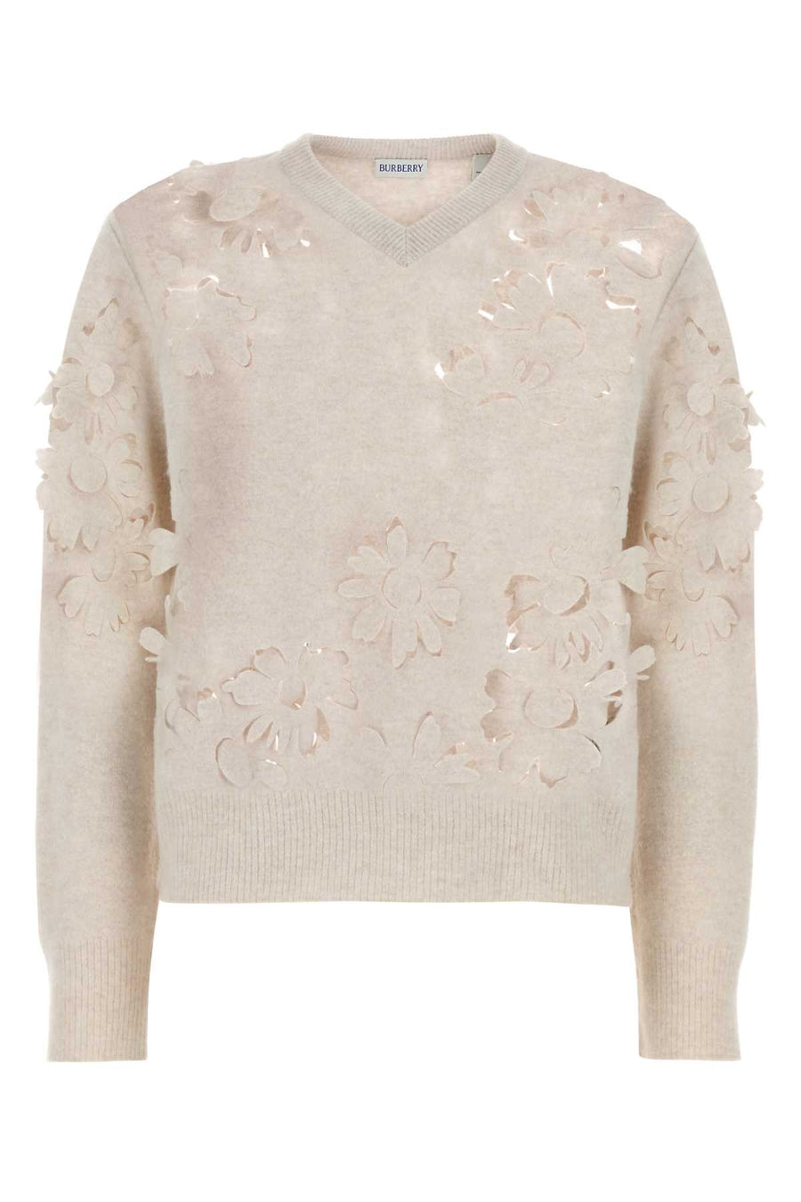Burberry 100% Wool sweater in beige