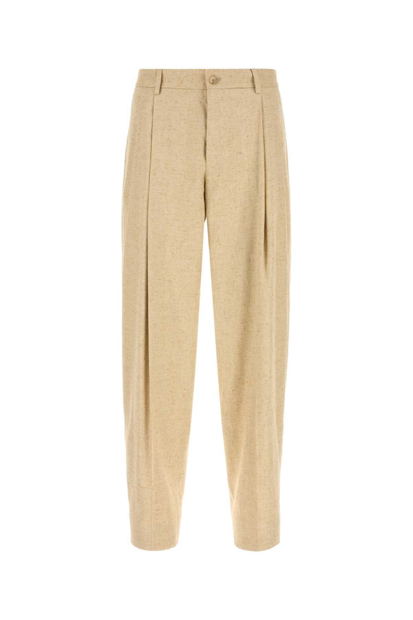 Dolce & Gabbana 50% Hemp trousers in beige