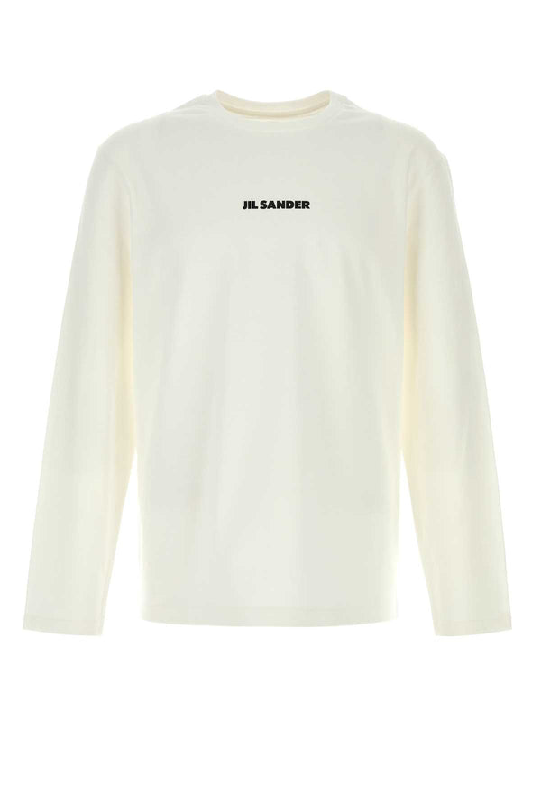 Jil Sander 100% Cotton t-shirt in white