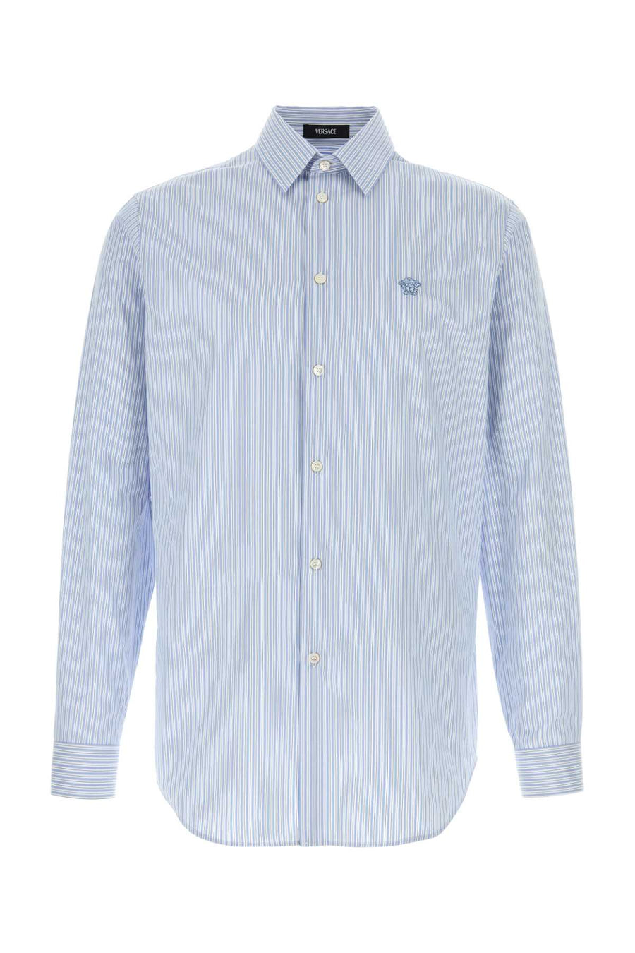 Versace Shirt 100% Cotton shirt in blue