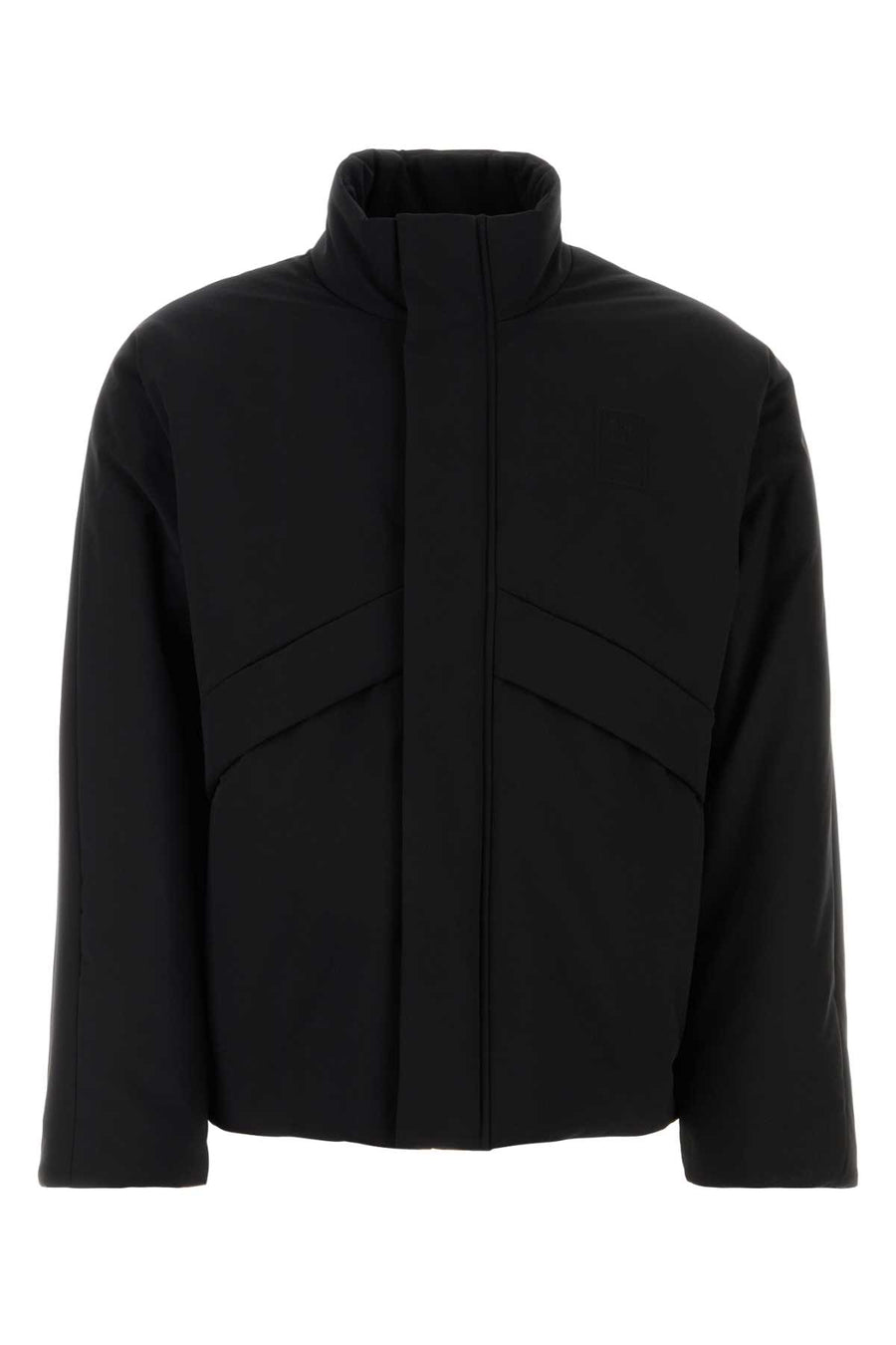 Ferragamo Gilet Exterior: 100% Polyester padded jacket in black