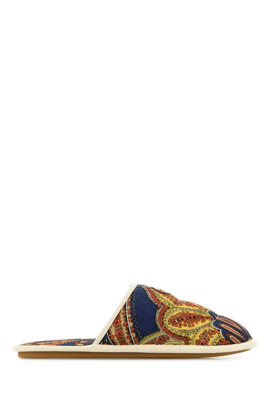 Valentino Garavani Chambre Exterior: 100% Fabric slipper in multicolor