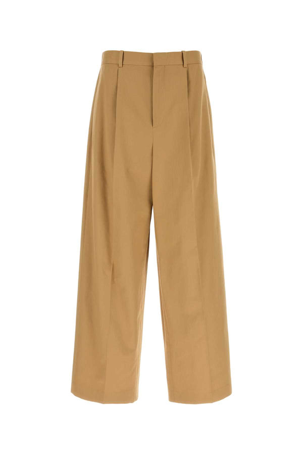 Loewe Trousers 100% Cotton trousers in beige