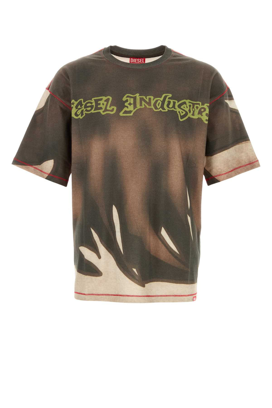 Diesel 100% Cotton t-shirt in brown