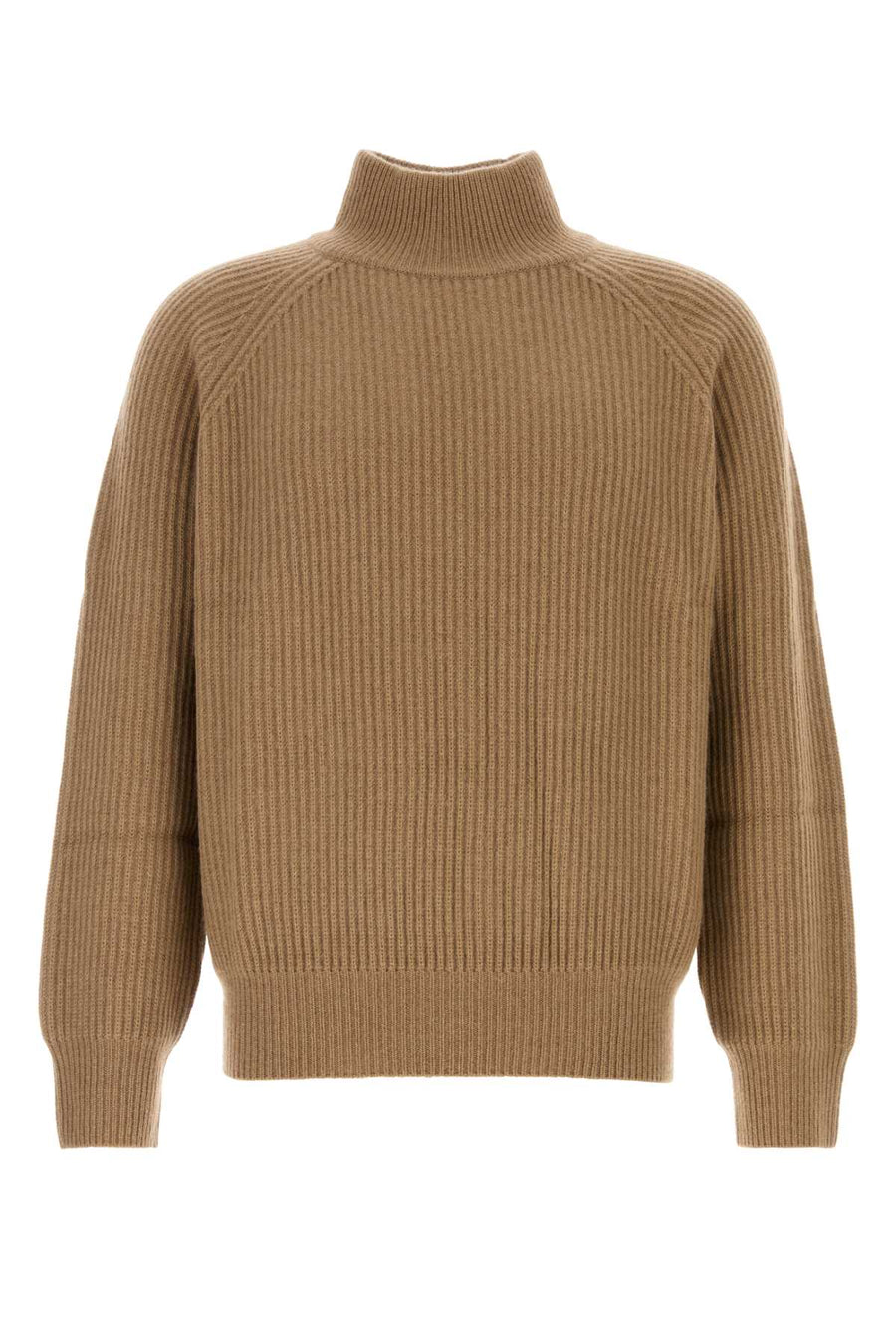 Le Kasha Sweater 100% Cashmere sweater in camel
