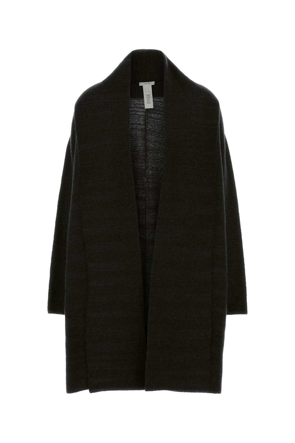 The Row Coat 50% Cashmere cardigan in black