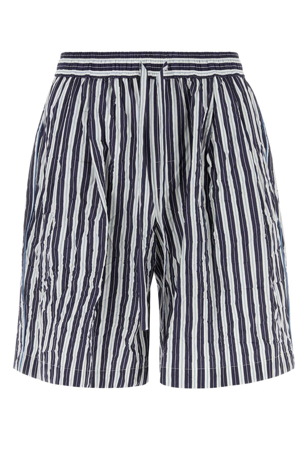 Dolce & Gabbana 85% Viscose bermuda shorts in navy