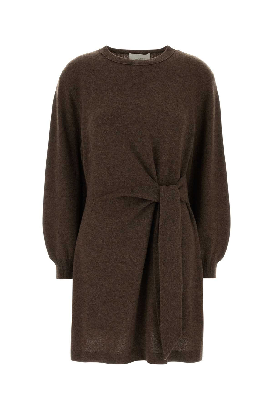 Lisa Yang Dress 100% Cashmere sweater dress in brown