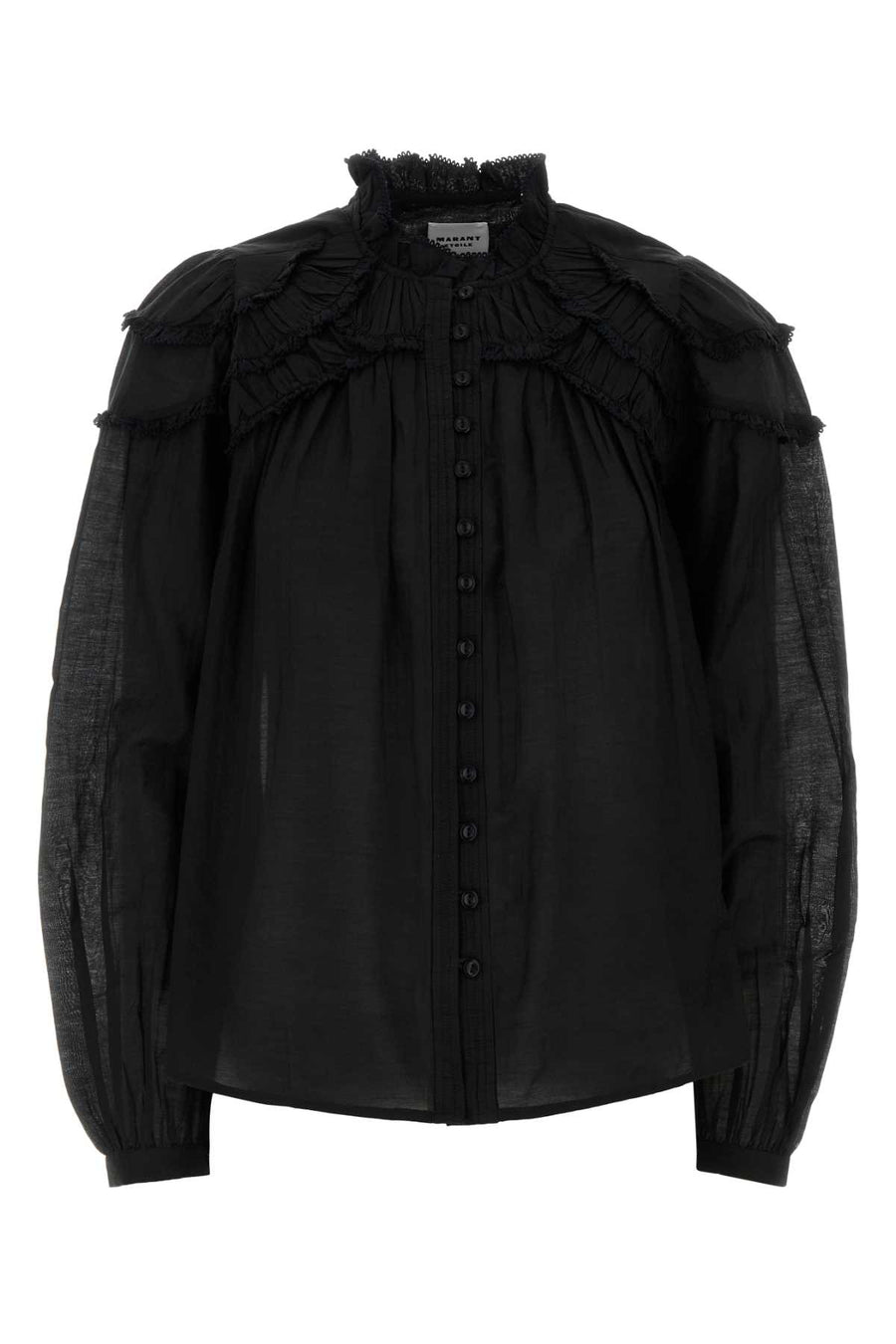 Isabel Marant Etoile 80% cotton shirt in black