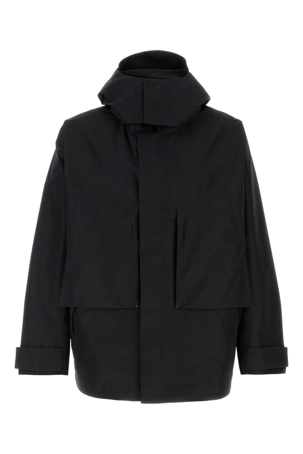 Herno 100% Polyester jacket in black