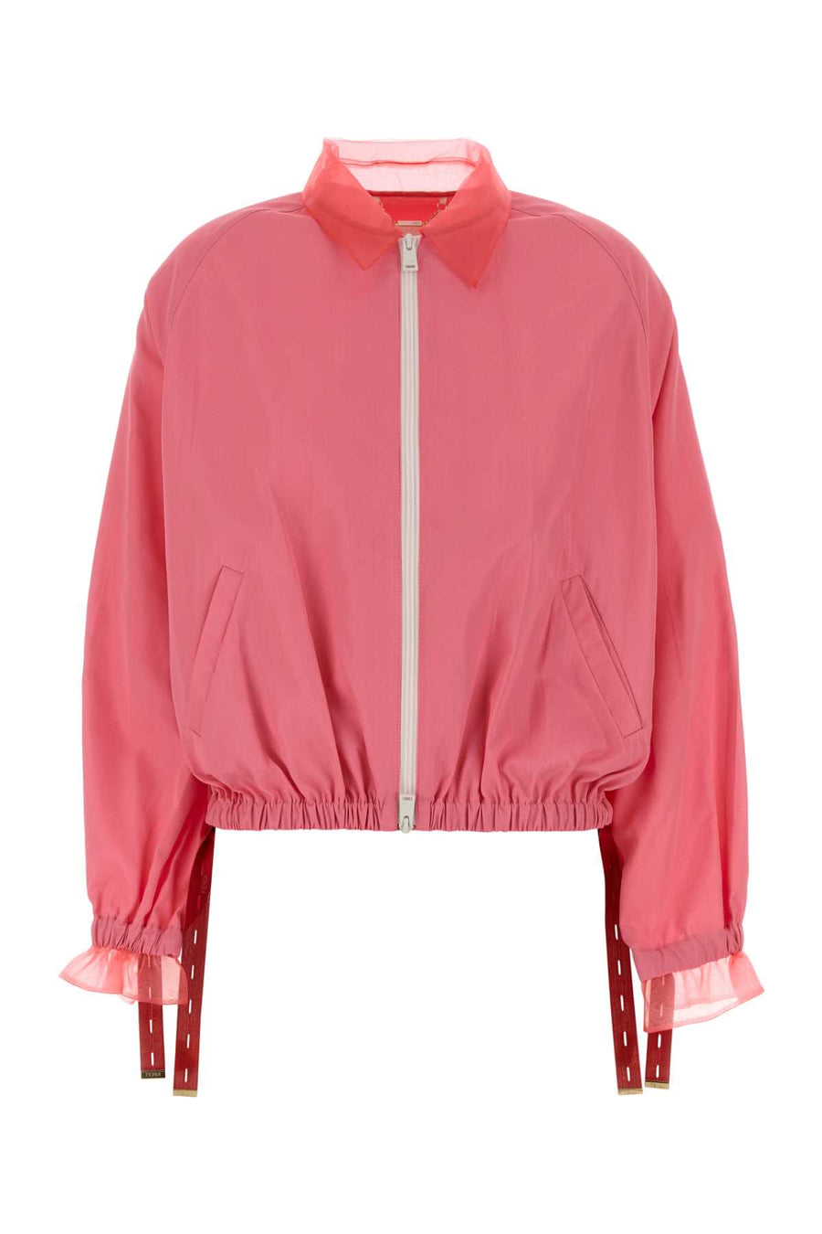 Fendi Techno 78% Viscose jacket in pink