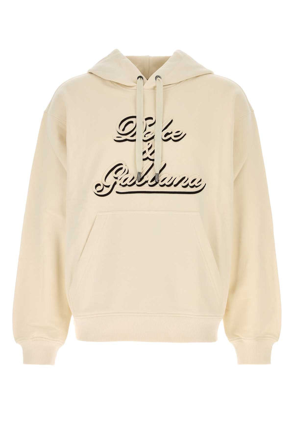 Dolce & Gabbana 100% Cotton sweatshirt in beige