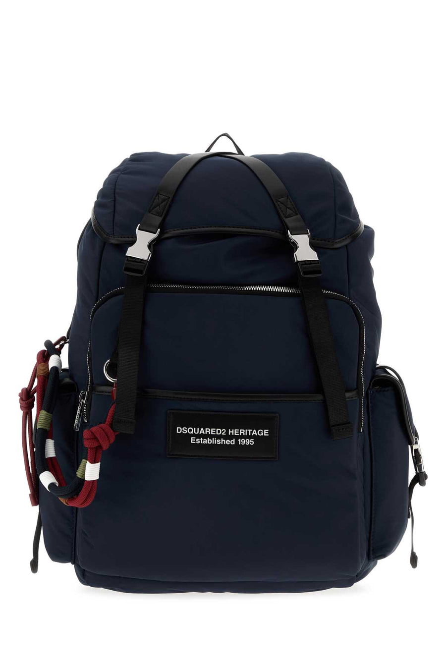 Dsquared2 Exterior: 100% Fabric backpack in navy