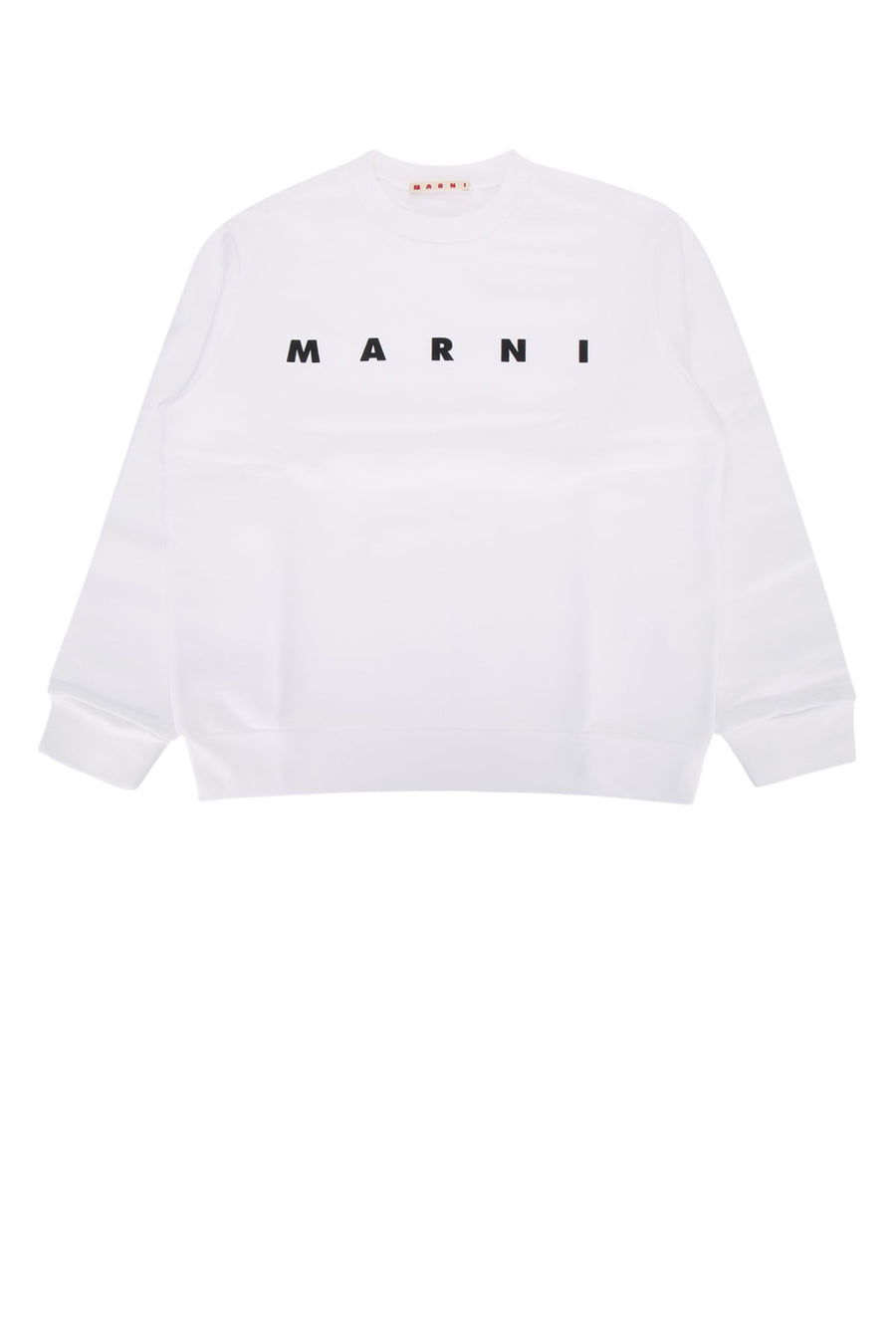 Marni Kids 100% Cotton sweatshirt in white