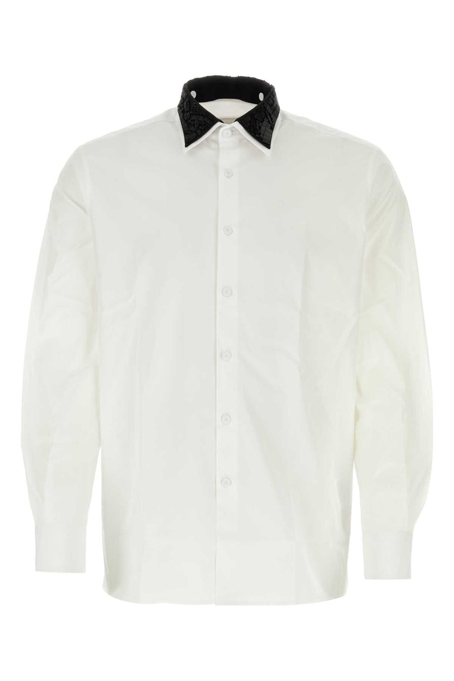 Prada 100% Cotton shirt in white