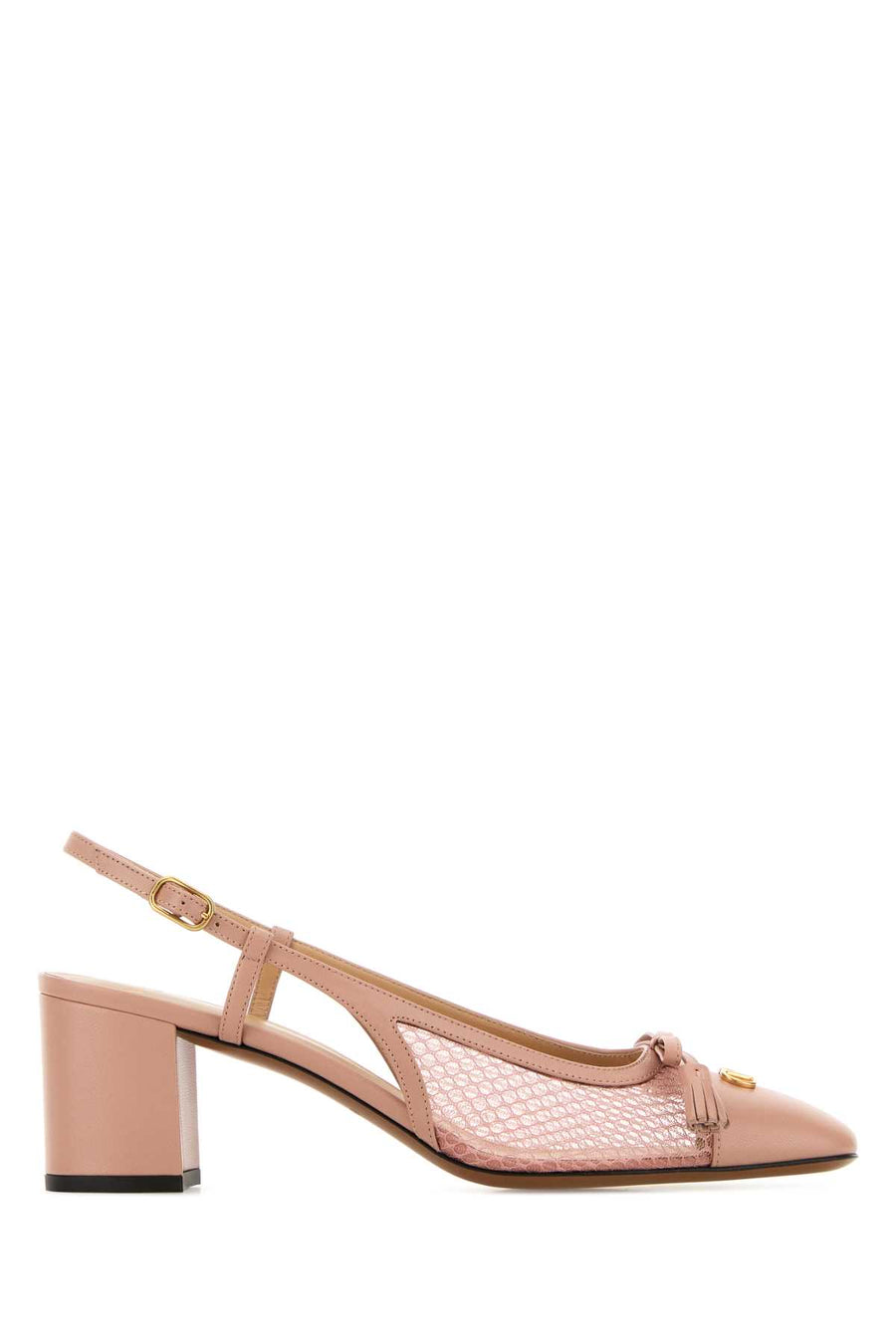 Valentino Garavani Kid Leather slingback heel in pink