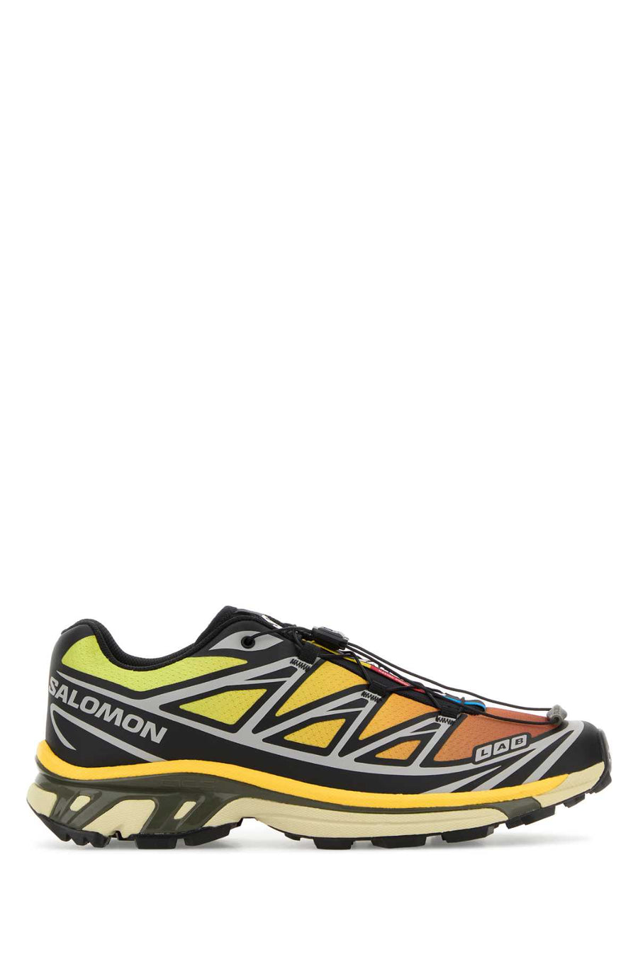 Salomon Exterior: Fabric sneakers in black