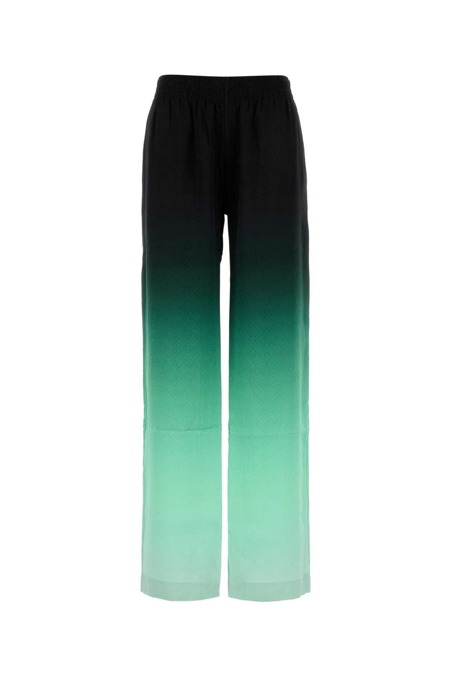 Casablanca Trouser 100% Silk trousers in black