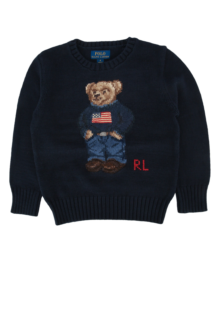 Polo Ralph Lauren Cotton sweater in navy