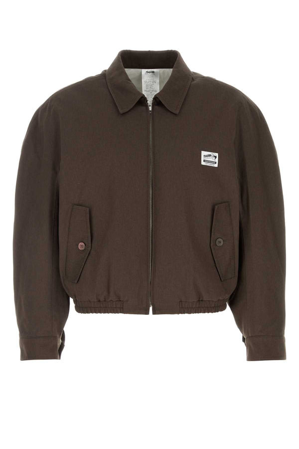 Magliano Work Exterior: 100% Cotton; Lining: 100% Cotton jacket in brown