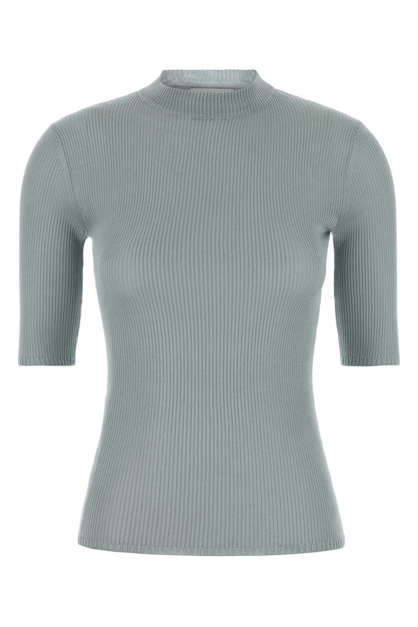 Miu Miu 100% Silk sweater in gray