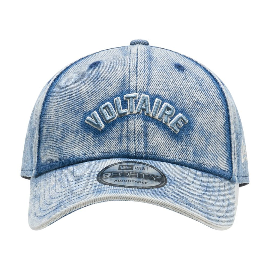 Zadig & Voltaire OWHT01159-409 Cotton baseball cap in blue — view 2