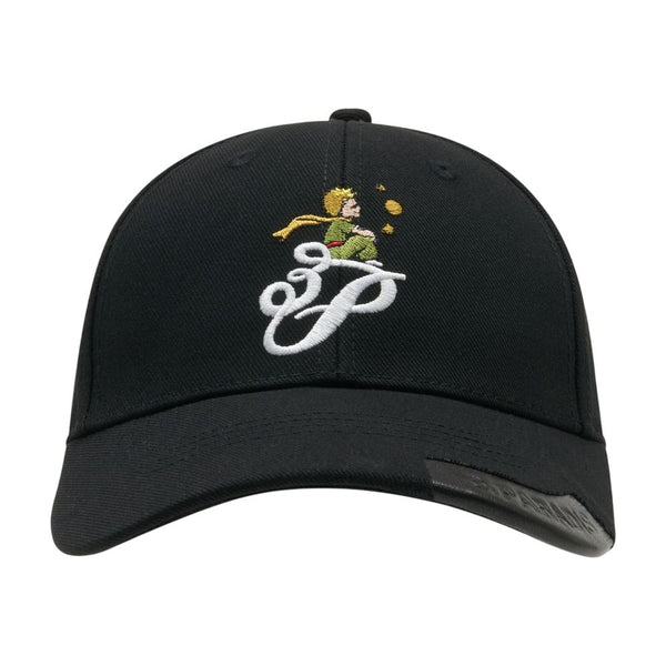 3.Paradis A-003-63 Wool baseball cap in black — view 2