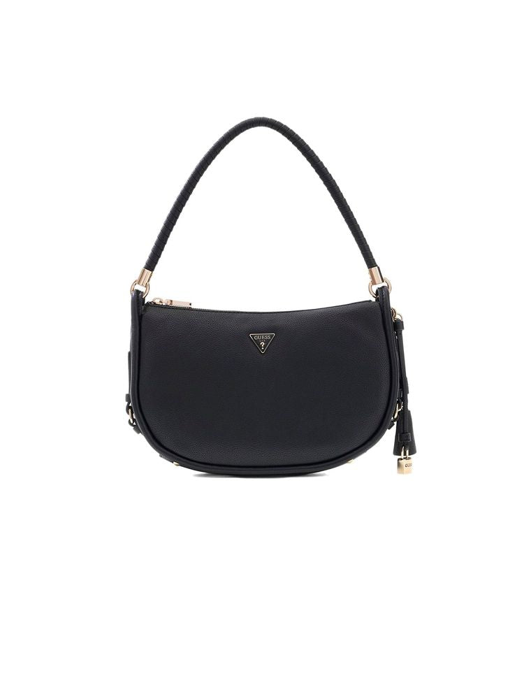 Guess 100% Polyurethane shoulder bag in black — view 2