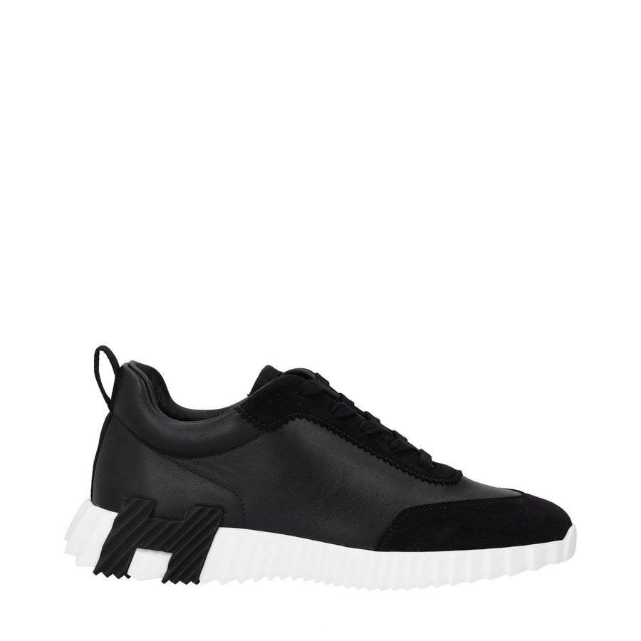 Hermès Calfskin sneaker in black