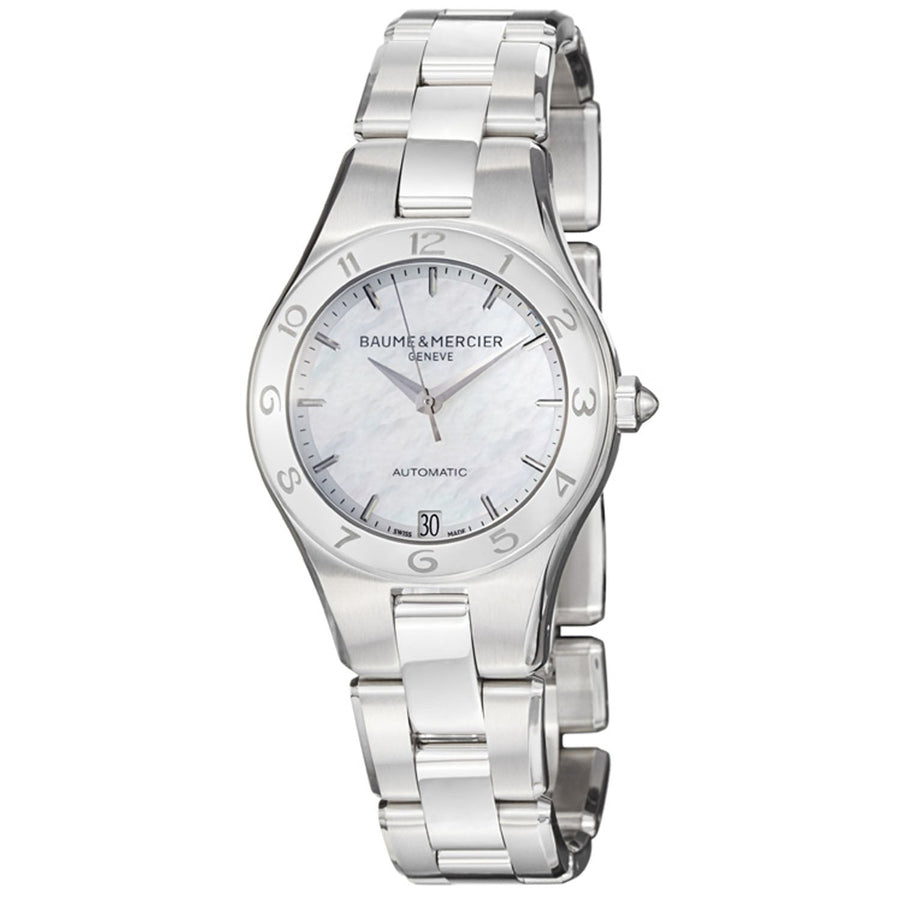 Baume & Mercier watch in white