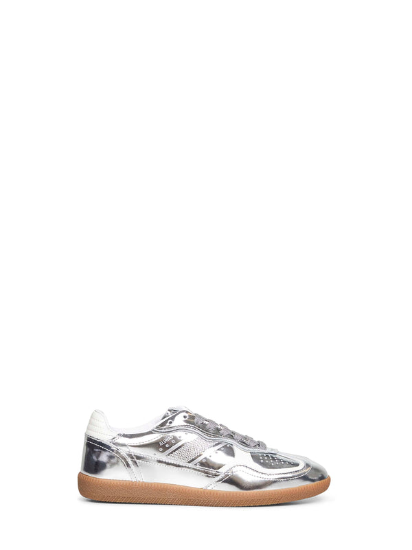 Silver Recycled Leather Tb.490 Sneakers Trainers
