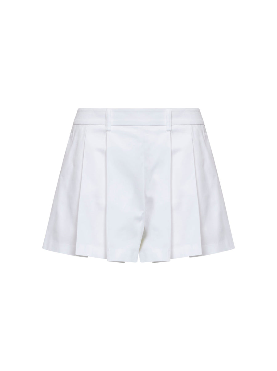 Shorts Seltz White Stretch Cotton