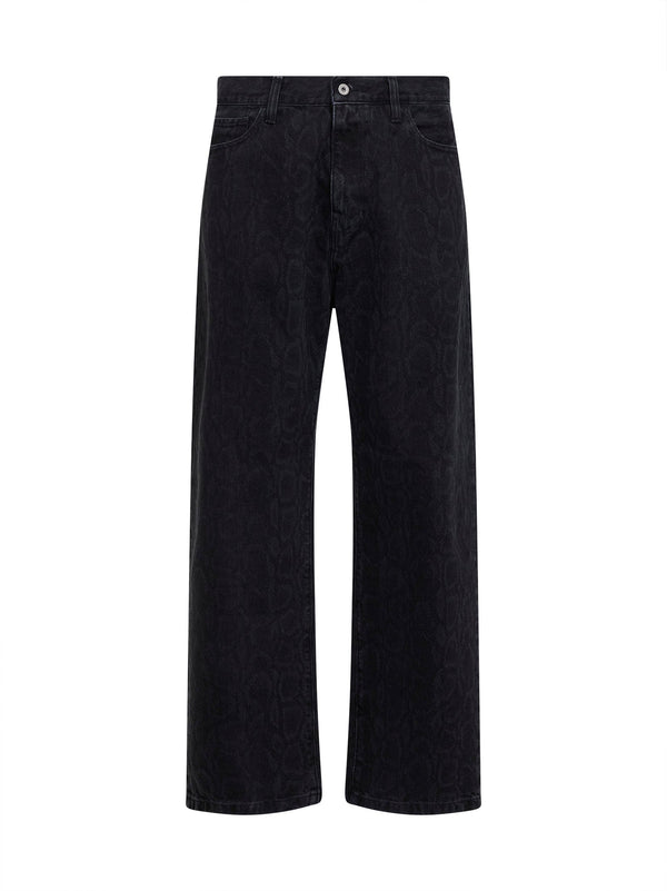Denim Jeans Landon Black Cotton