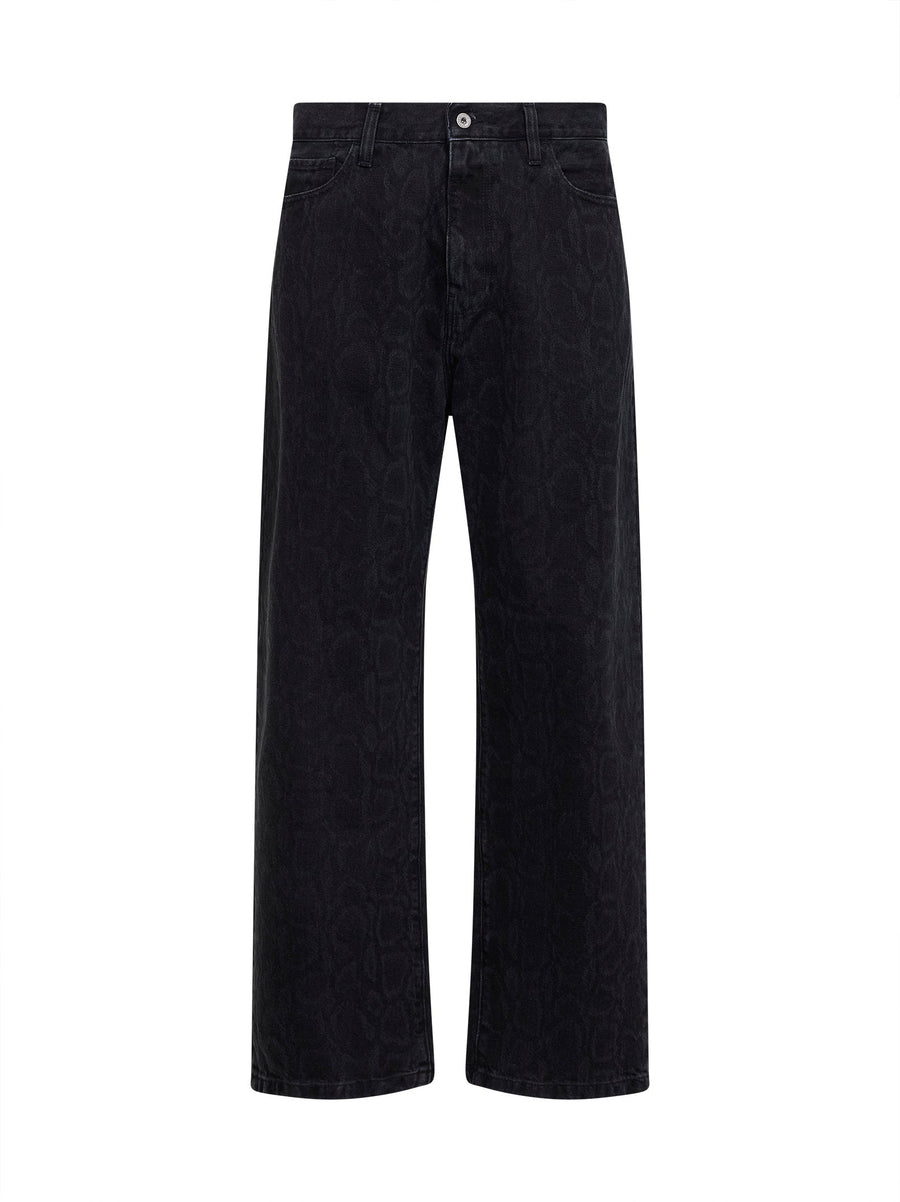 Denim Jeans Landon Black Cotton