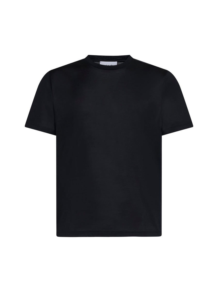 Black Lisle T-Shirt Cotton T-shirts