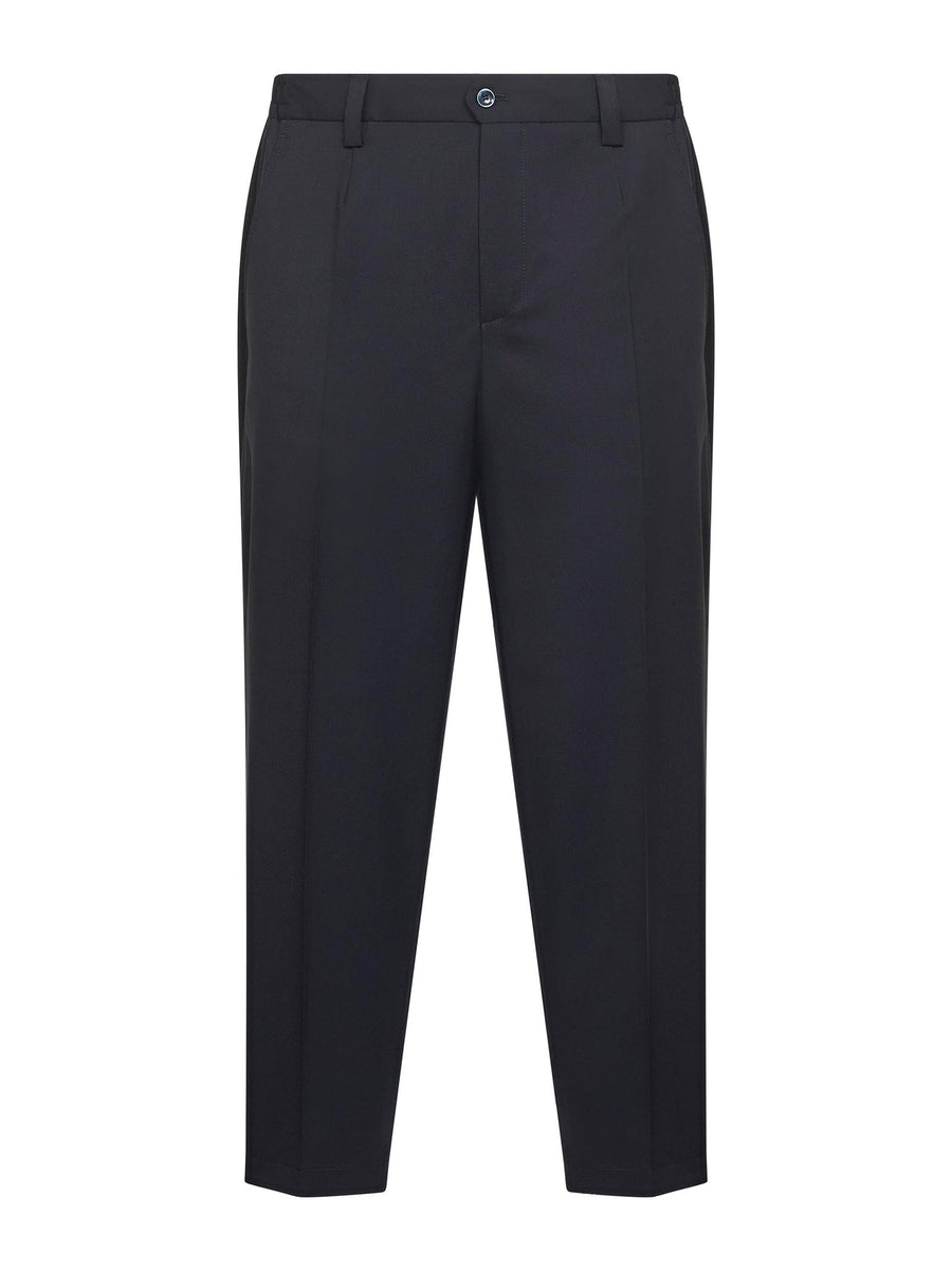 Trousers Portofino Blue Virgin Wool
