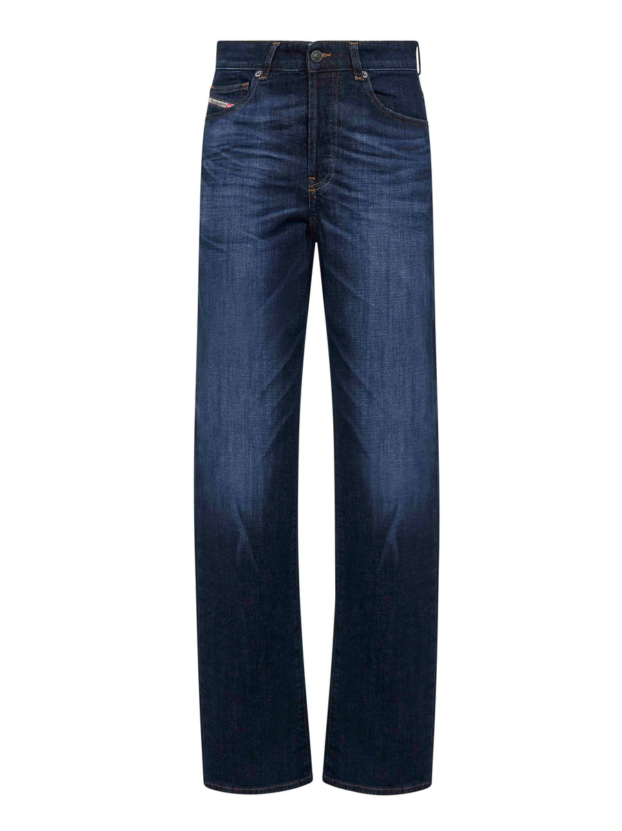 Blue Regular Jeans Cotton