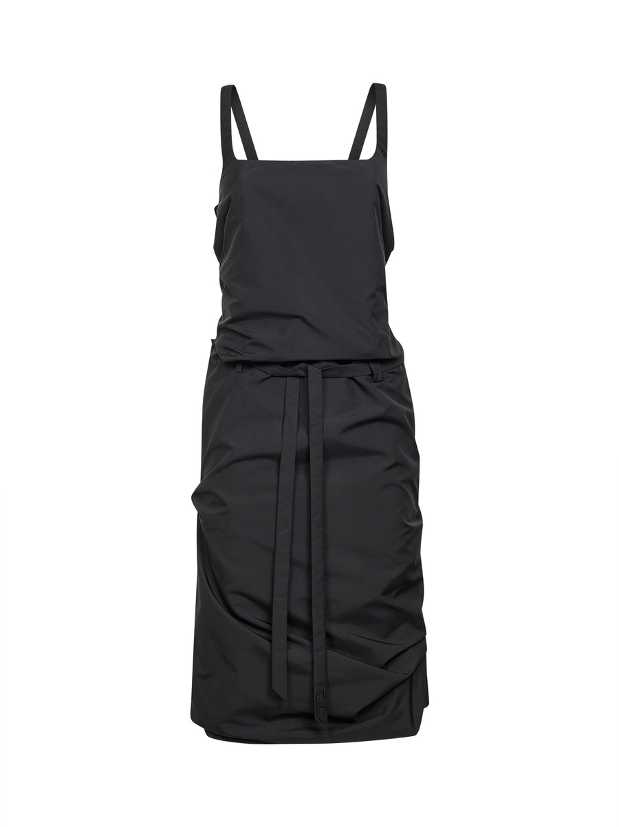 Taffeta D-Sanat Dress Black Polyester