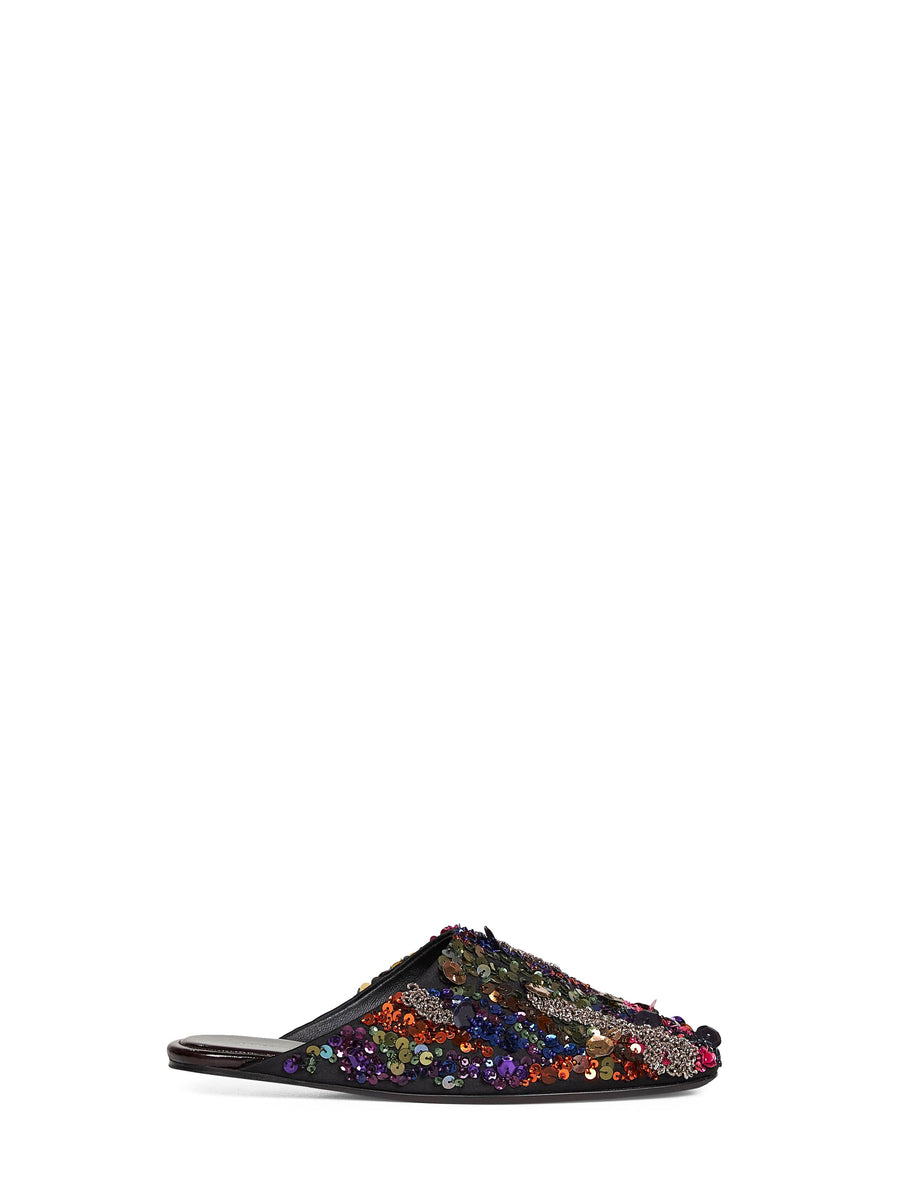 Mules Multicolor Viscose