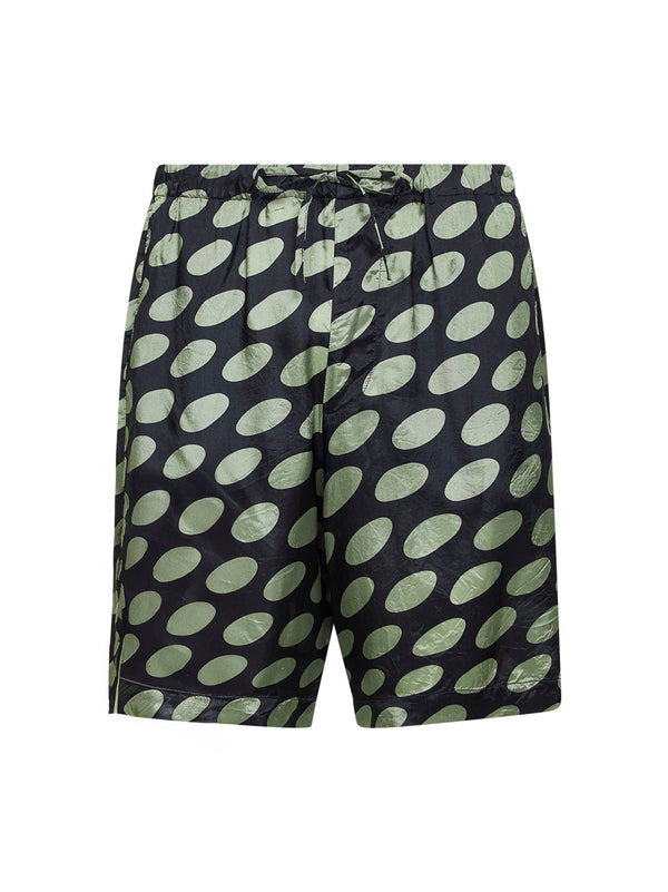 Shorts Black Cupro Multicolour